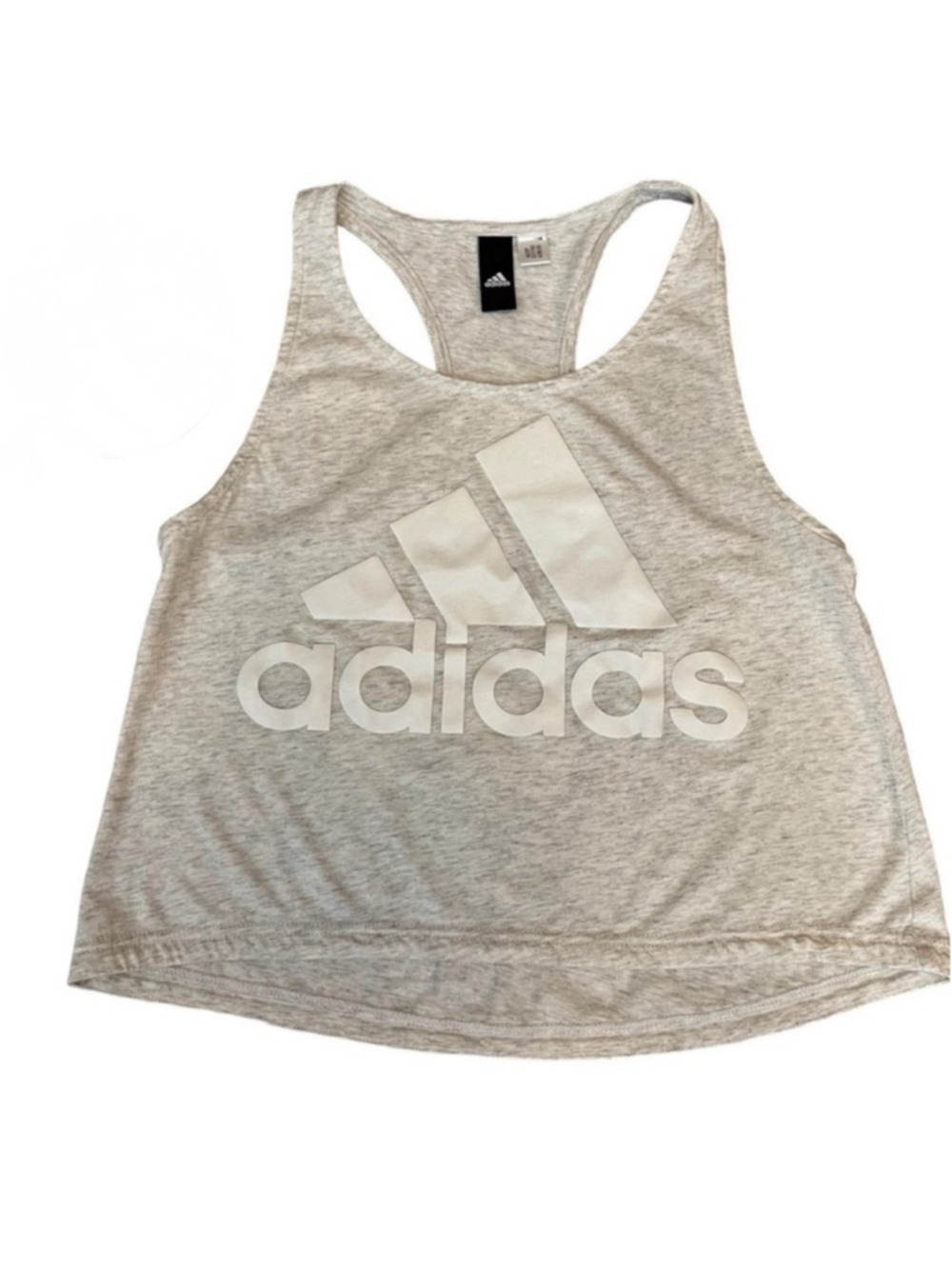 Adidas Women's Tank Top Small White Gray - Picture 1 of 5